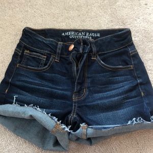 American Eagle jean shorts